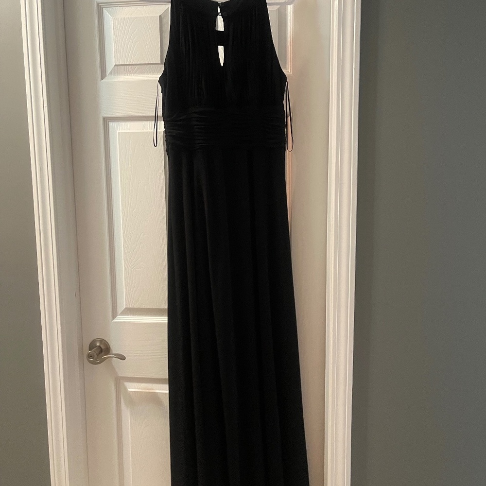 Black formal dress